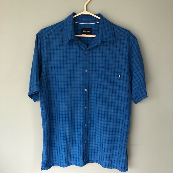 MARMOT BUTTON SHIRT - Picture 1 of 6